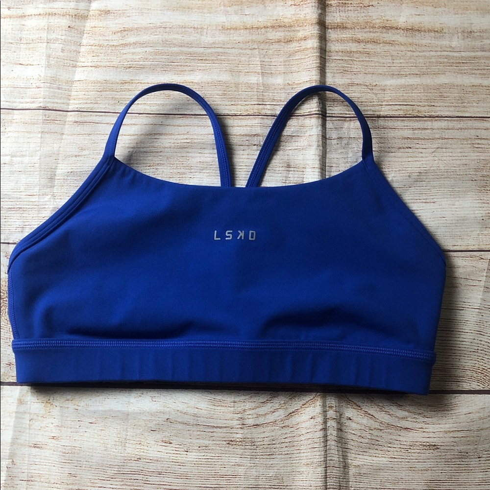LSKD Blue Sports Bra